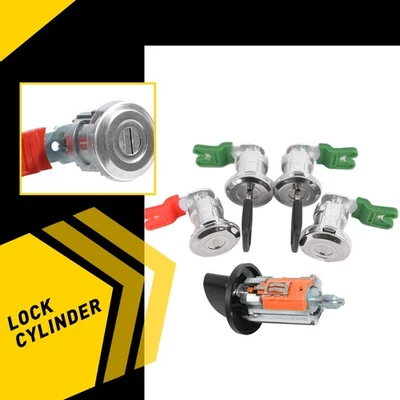 FULL FOR Ford E150 E250 Econoline Van E350 KEYED ALIKE DOOR LOCK CYLINDER EPY - Image 1 of 4