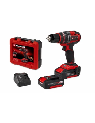 Trapano a percussione a batteria Einhell TP-CD 18/60 Li con una batteria da 2 ah - Immagine 1 di 4