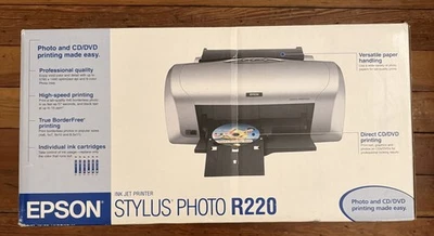New Epson Stylus Photo R220 Inkjet Printer Sealed - Image 1 of 4