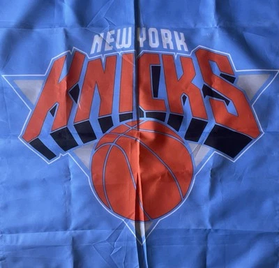 Vtg 1995 NBA New York Knicks Decorative Banner Flag – 29" x 41" – Item #59518 - Image 1 of 4