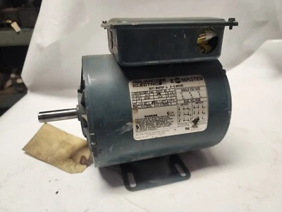 Reliance 1/3 HP 3 Phase 1725 RPM Motor FC56C Frame 230/460 V. Id. P56X3165G - Image 1 of 4