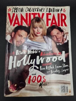 Vanity Fair March 2013 Collector's Edition Emma Stone Ben Affleck Bradley Cooper - Image 1 of 4