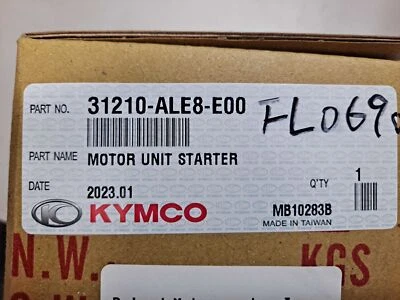 NEW OEM KYMCO 2015-2023 UXV 450 Starter Motor 31210-ALE8-E00 Fast Shipping - Image 1 of 4