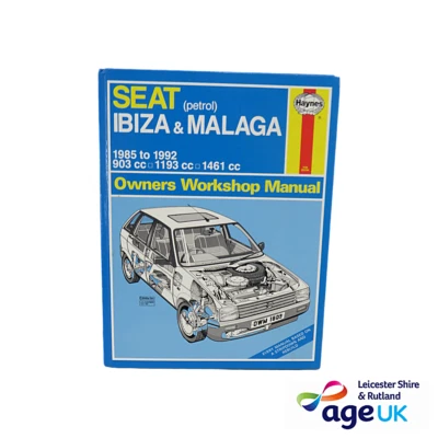 Seat Ibiza & Malaga Petrol 1985-1992 Owners Workshop Manual - Image 1 of 3