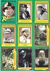 Cartes à collectionner Raiders of the Lost Ark Indiana Jones Topps 1981 CARTE DE CHOIX
