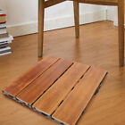  Outdoor Wooden Flooring Wood Interlocking Deck Tile Wood Patio Floor Tile