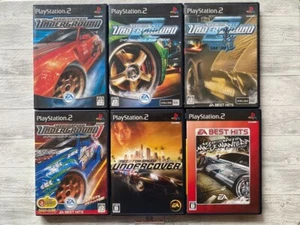 SONY PS2 Need For Speed Underground series & Undercover & Most Wanted from Japan - Picture 1 of 14