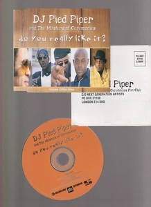 DJ PIED PIPER AND THE MASTERS OF CEREMONIES DO YOU REALLY LIKE IT CD - NEAR MINT - Picture 1 of 1