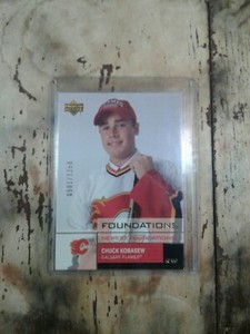 2002-03 Upper Deck Foundations Rc Chuck Kobasew # 146    501/1250
