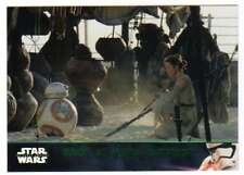 2016 Topps Star Wars Force Awakens Series 2 Green #27 Back at Niima Outpost