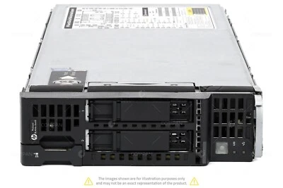 HP Proliant BL460C G9 2SFF 2x Xeon E5-2640 V4 192 GB RAM 2x 146GB 15K 6G SAS - Image 1 of 4