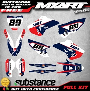 Custom Graphics Kit to Fit Husqvarna TC FC 2014 2015 models LASER STYLE - Picture 1 of 6