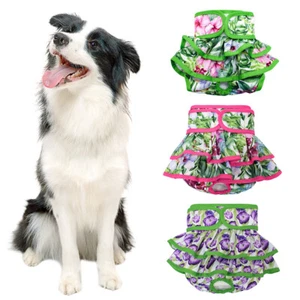 Pet Dog Puppy Diaper Pants Nappy Physiological Sanitary Panties Underwear Female - Picture 1 of 19