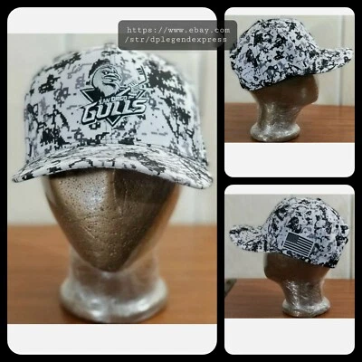 SAN DIEGO GAVIOTAS HOCKEY MILITAR APRECIACIÓN CAMUFLAJE GORRA GORRA SNAPBACK - SEXTO HOMBRE NUEVO Foto 1 de 4