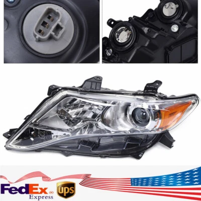 Driver Side Halogen Headlight For Toyota Venza 2009-2016 Left Headlamp Assembly Foto 1 de 4