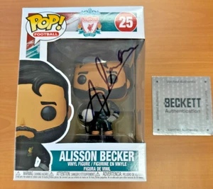 Alisson Becker Signed Autographed Liverpool FUNKO POP 25 PSA/DNA COA Brazil NT - Picture 1 of 5