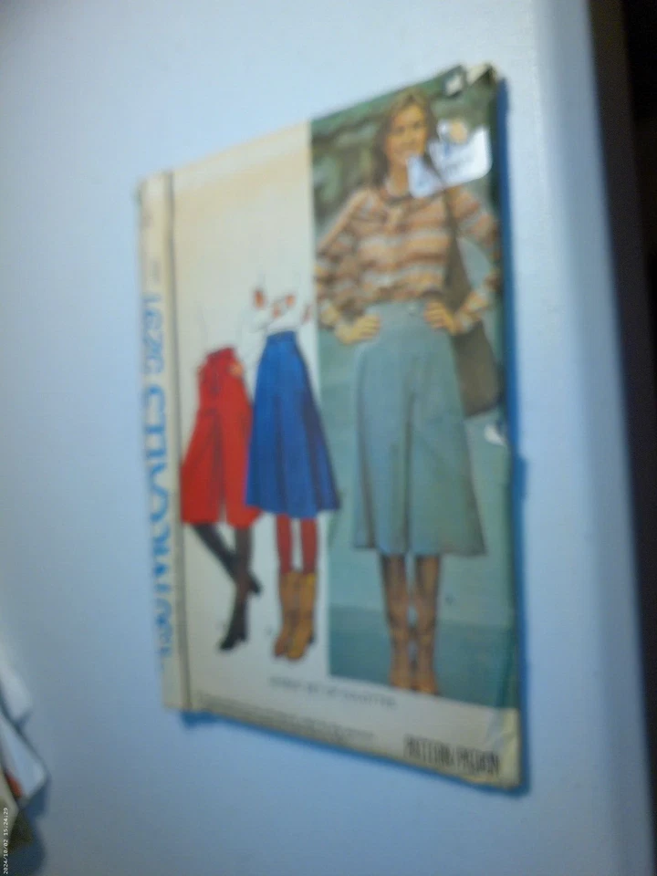 McCall's 5291 Women's Wide Leg Capris Gaucho Pants Sewing Pattern size 8 - Image 1 of 1