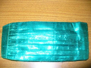 Cummerbund GREEN Lame' - Imagen 1 de 1