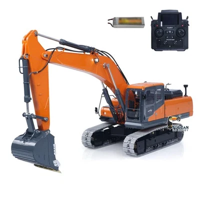 LESU Aoue DX350LC 1/14 RC Digger Metal Hydraulic Excavator RTR 3CH Valve PL18EV - Image 1 of 4