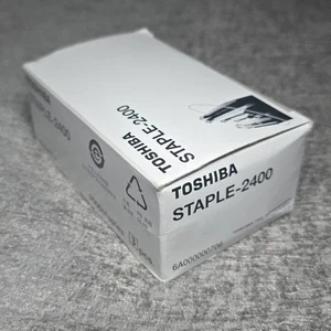 Nueva caja de cartuchos de grapas Toshiba STAPLE-2400 - 3 piezas OEM - 6A0000706 - Imagen 1 de 6