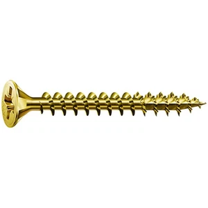Spax uniwersalna śruba stal żółta 'Pozi' 80 x 5 mm – 10 sztuk - Zdjęcie 1 z 1