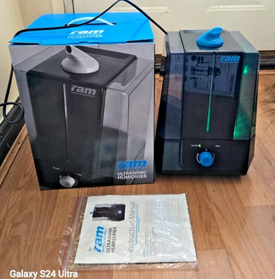 RAM Ultrasonic Air Humidifier Variable Directional Mist Pro 5 Litre 5L - Image 1 of 4