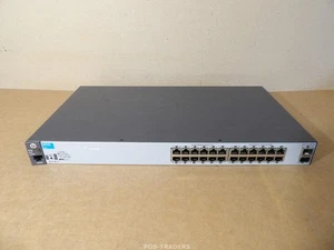 HP ProCurve 2530-24G 2SFP+ J9856A Switch Gigabit Ethernet 24 porte - NO RACK ... - Afbeelding 1 van 8