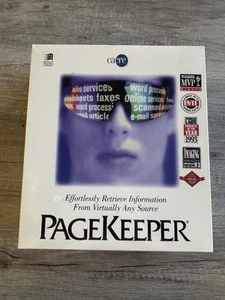 Caere PAGEKEEPER Windows Compatable 1995 Factory Sealed Brand New - Picture 1 of 6