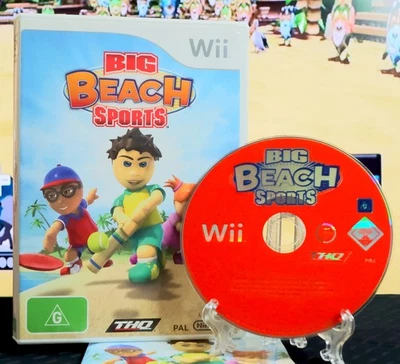 Big Beach Sports Wii Game by THQ [PAL][CIB Complete] - Image 1 of 4