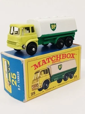 Petrolero Matchbox Series Lesney Nº25c BP Bedford TK Petrolero VNMIB Caja Original.  Foto 1 de 4