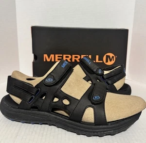 Merrell Cedrus Convertible Black/Blue Hiking Sandals Men's Size 10 NEW w/Box! - Picture 1 of 4