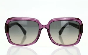 Tod's 139667 Purple/Dark Havana Arms Square Sunglasses TO 29 - Picture 1 of 6