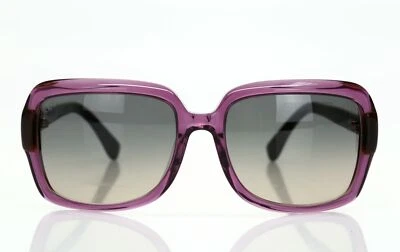 Tod's 139667 Purple/Dark Havana Arms Square Sunglasses TO 29 - Image 1 of 4