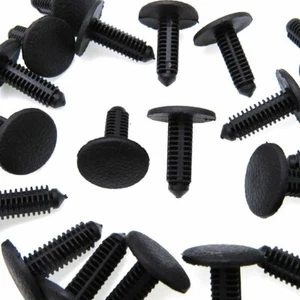 25x Fits 1/4" Hole Automotive Clip Plastic Push In Fastener For Toyota For Lexus - Bild 1 von 4