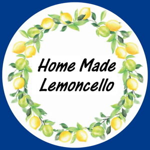 PERSONALISED GLOSS LEMON,  STICKERS LEMONCELLO LABELS ANY TEXT 