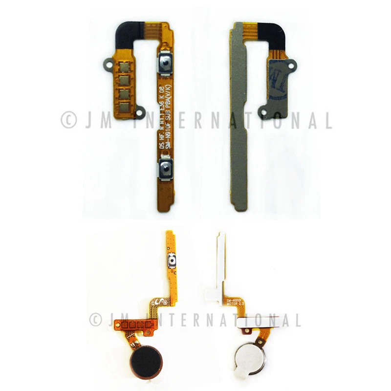Samsung Galaxy Note 4 N910 Volume Button Flex Cable Power Button Vibrator Motor - Image 1 of 1