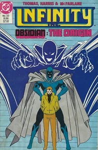 DC Comics Infinity INC. Obsidian: The Origin  #33 December 1986  - Picture 1 of 2