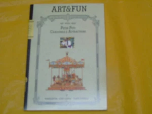 Vintage 1992  Peter Petz Carousel & Attractions 12  Postcard Booklet NEW RARE - Picture 1 of 17
