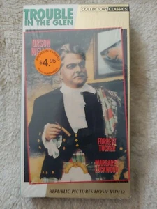 BRAND NEW Trouble in the Glen VHS 1954 romance 🌟 Orson Welles Margaret Lockwood - Imagen 1 de 3