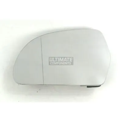 Wing Mirror Glass Audi A5 8T Coupe 2007-2009 Aspherical Heated Passenger Side • 14.81€