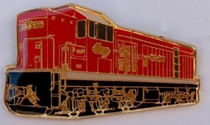 NSWGR 49 class locomotive badge in red - Foto 1 di 2