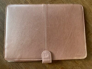 Mosiso Etui MacBook Air 13" (A1369/A1466) simili cuir rose nacré usagé - Photo 1/7