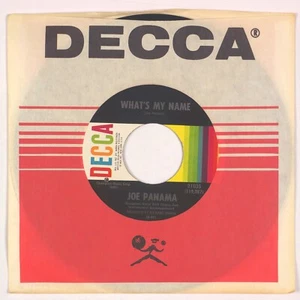JOE PANAMA: What’s My Name US Decca Latin Soul 45 NM Boogaloo  - Picture 1 of 2