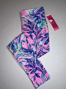 Lilly Pulitzer NWT Girls Mini Weekender Leggings Just A Lil Jelly $68 Size XL - Picture 1 of 22