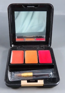 MARY KAY Perfect Present LIP COLOR COMPACT SET Cinnamon Twist GOLD DUST Magenta - Picture 1 of 4