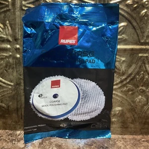 Rupes 9BW150H Coarse Wool Polishing Pad 145mm/ 5.75" - 1 Pack - Picture 1 of 3
