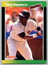 1989 Donruss Baseball's Best Tony Gwynn San Diego Padres #42