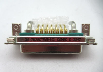 Amphenol CONEC 3017W2SCT56N40X D-Sub Mixed Contact Connector 17W2 Female NEW - Image 1 of 4
