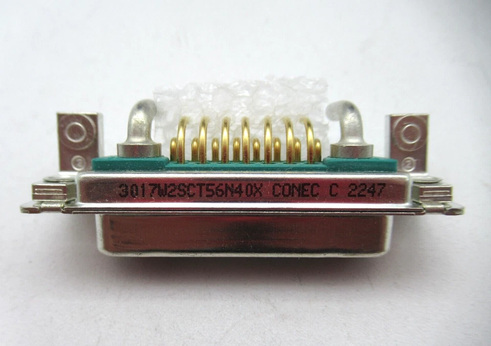 Amphenol CONEC 3017W2SCT56N40X D-Sub Mixed Contact Connector 17W2 Female NEW - Image 1 of 4