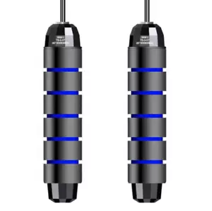 Jump Rope Gym Aerobic Exercise Boxing Skipping Adjustable Bearing Speed Fitness - Picture 1 of 13